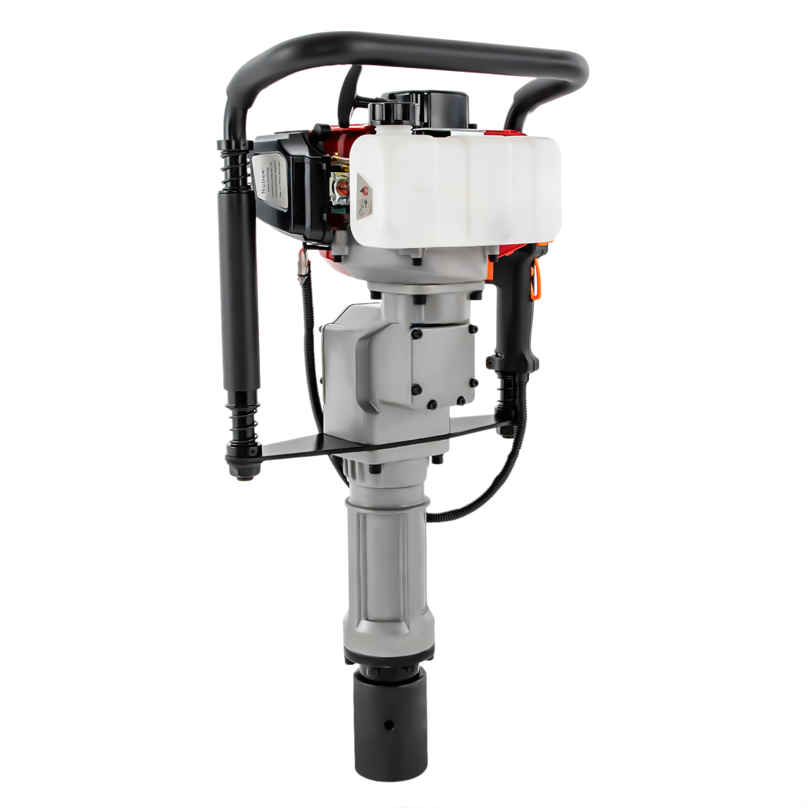 52cc 2 Stroke Heavy Duty Gasoline Gas Powered T-Post Driver Engine Push Pile New