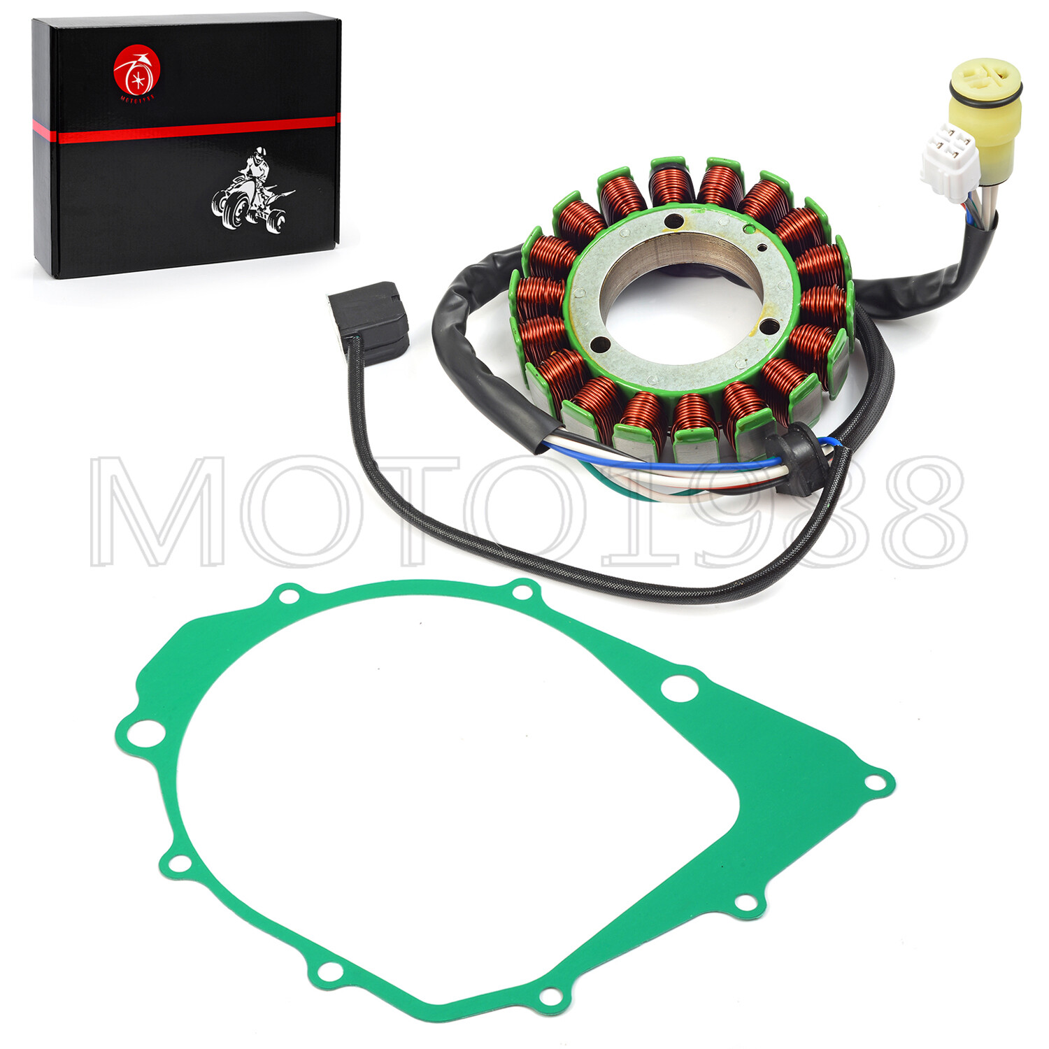 Stator & Gasket for Yamaha Raptor 350 YFM350 2004 05 06 07 08 09 10 11 12 2013