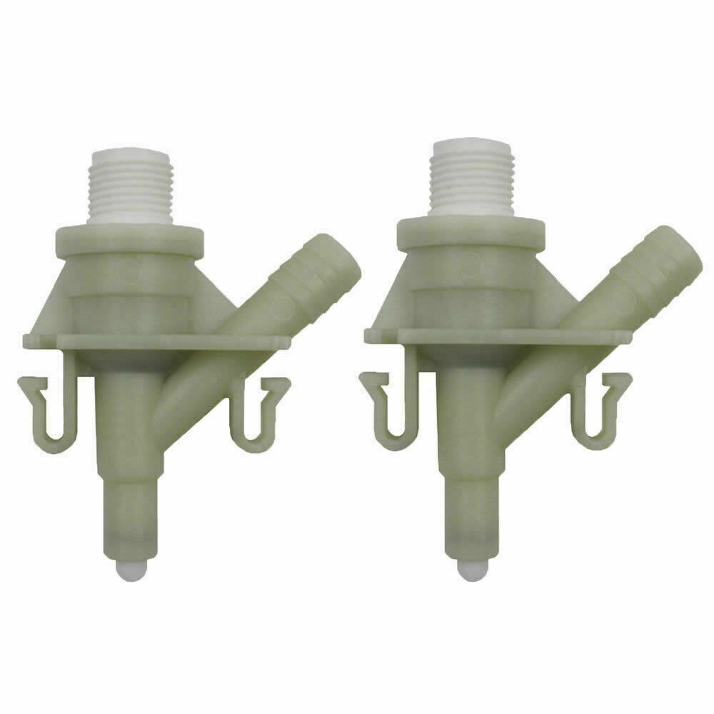 2pcs Water Valve Kit for Dometic 300/310/320 Series RV / Camper / Trailer Toilet