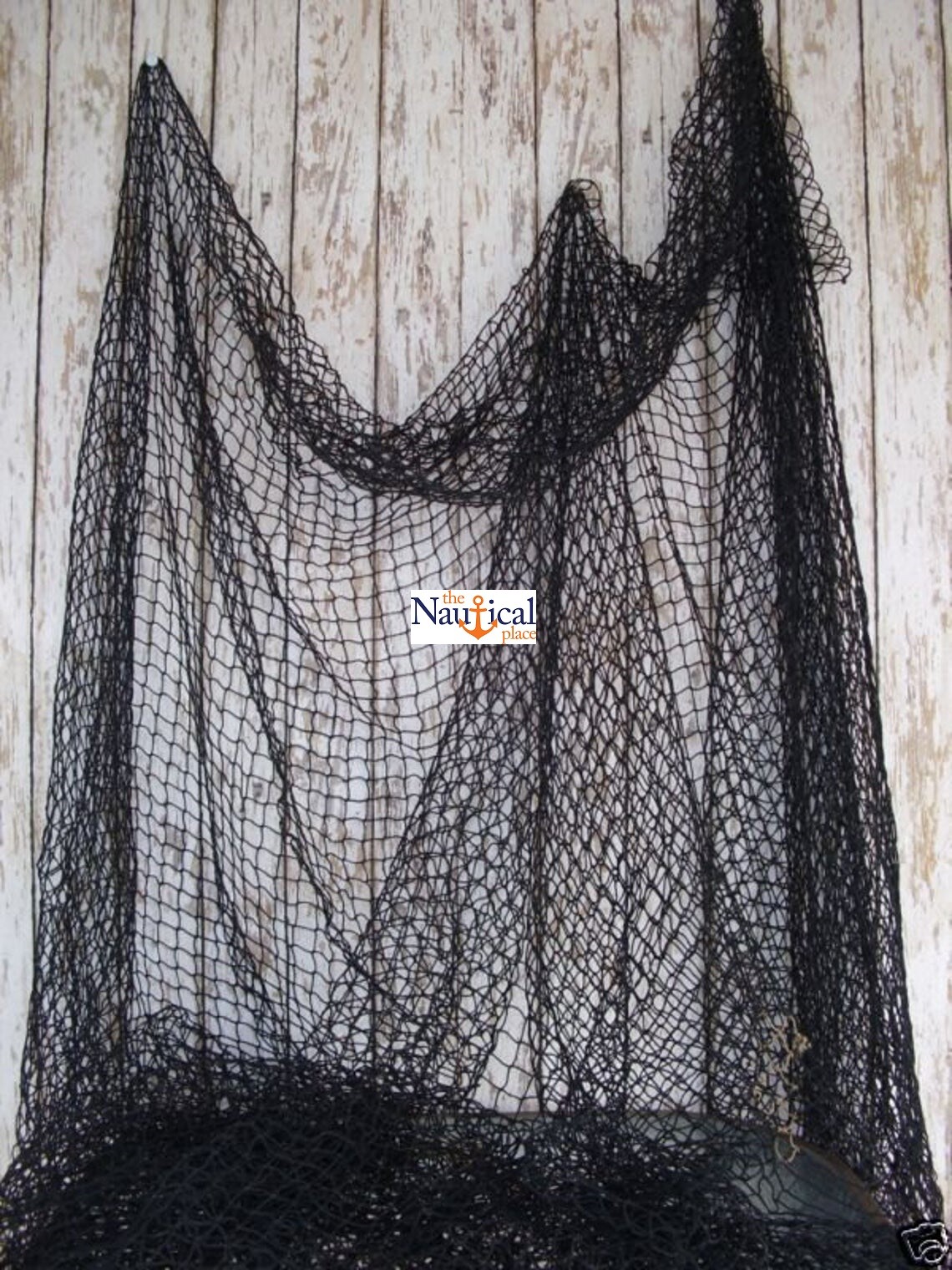 Authentic Fishing Net, Old Vintage Netting, Decorative Used Fish Net, Nautical