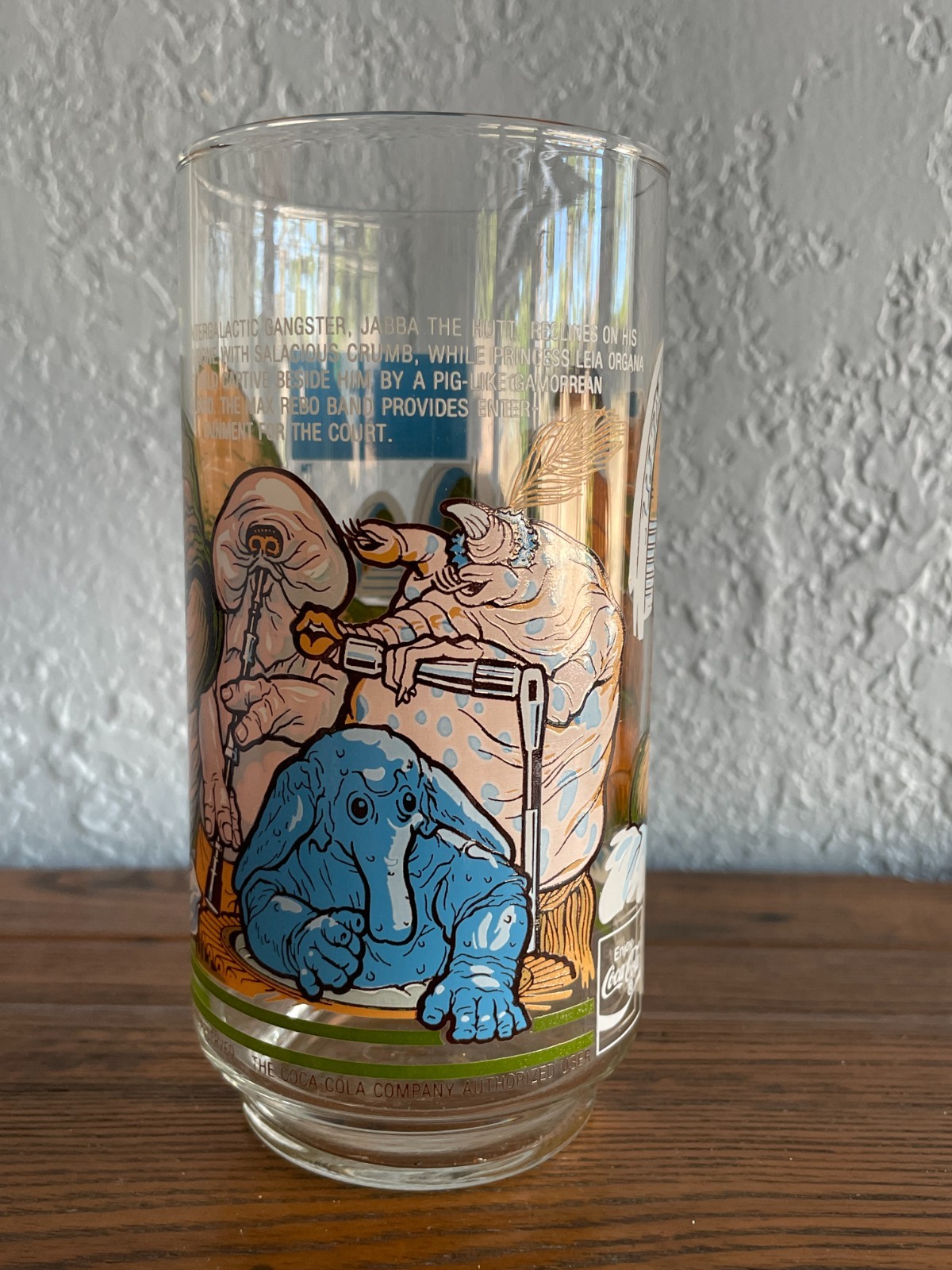 1983 Star Wars Return of the Jedi Burger King Drinking Glasses - Set of 4