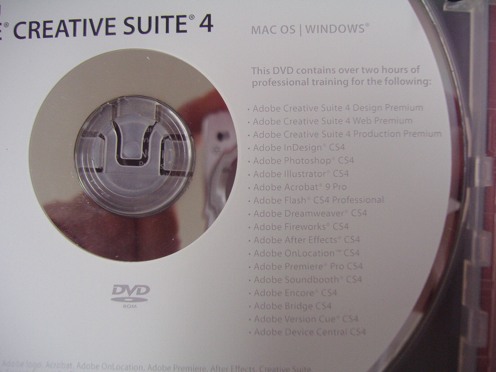 Adobe Creative Suite 4 Production Premium For Windows Full Retai DVD Version
