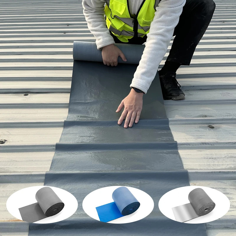 Industrial Metal Roof Waterproof Tape,Self-adhesive and Heat-resistant Tape,film