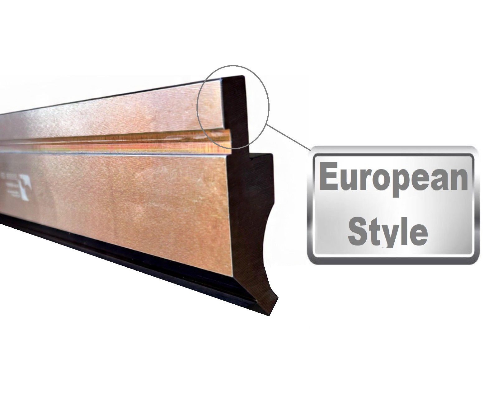 NEW 12" European Type Press Brake Punch (Height: 2.62") & 4-Way Dies (2.36" sq)