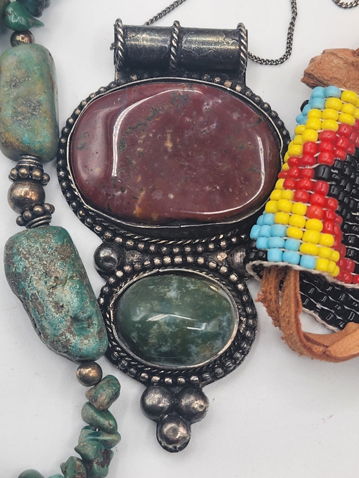 Large Native American Jewelry Lot. Lots Of 925
