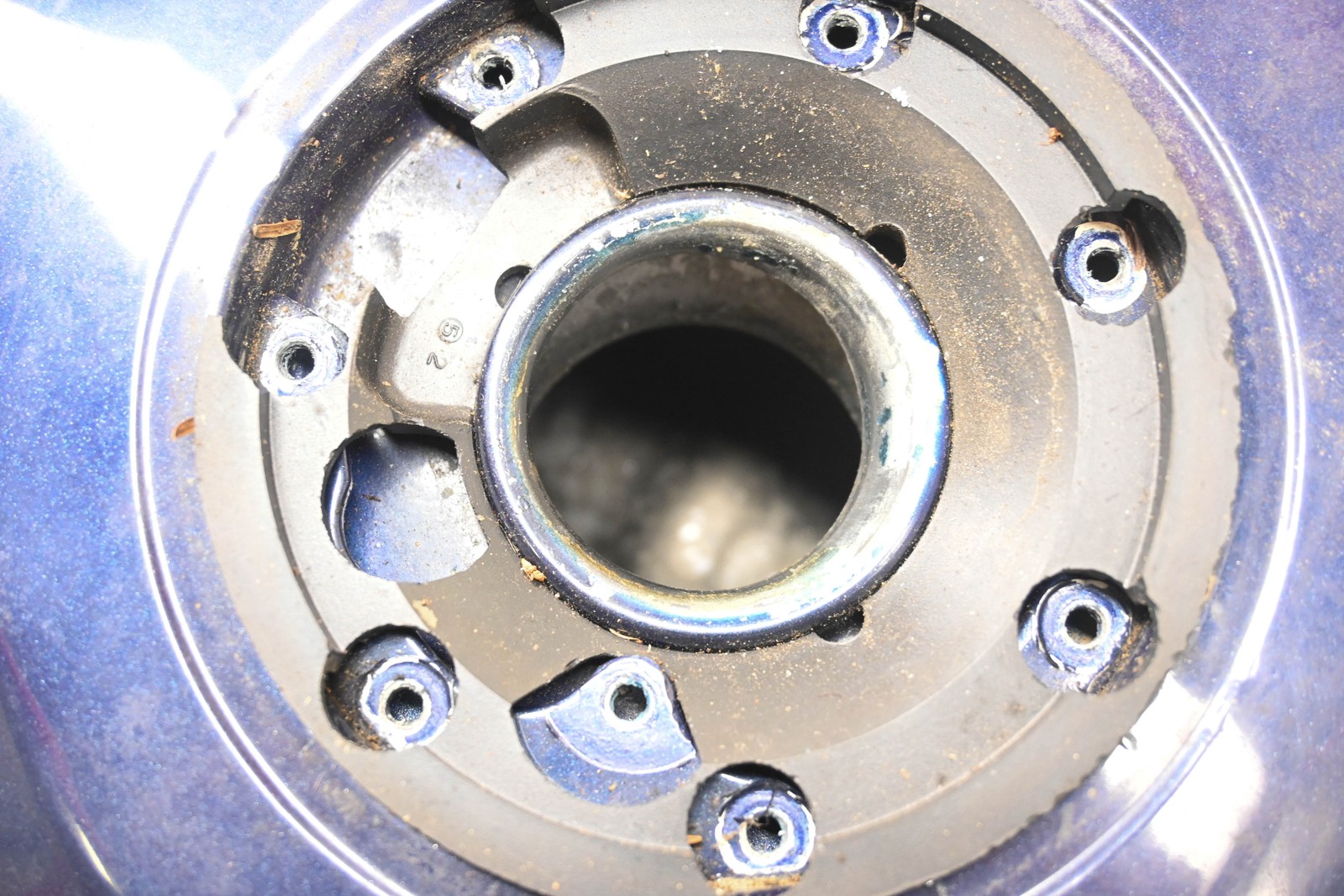 04 Kawasaki Ninja 250 Gas Tank & Fuel Petcock EX250