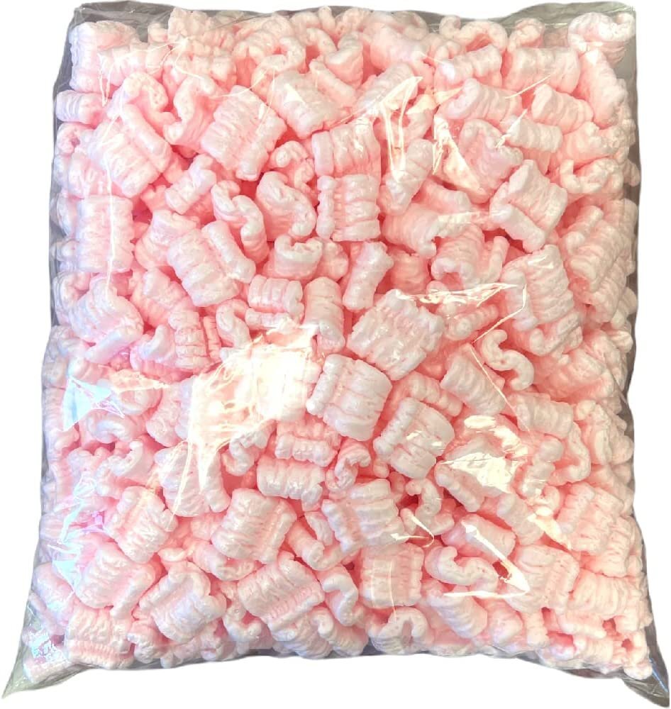 Bubblefast! Brand 0.6 cu. ft. Packing Peanuts Popcorn MiniPack (polystyrene)