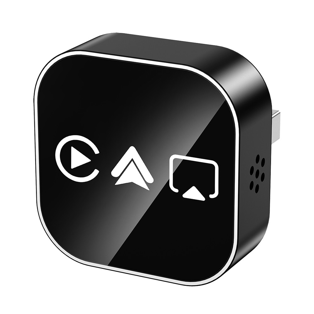 Wired to Wireless CarPlay Adapter for Apple iPhone/Android Auto/AirPlay/Miracast