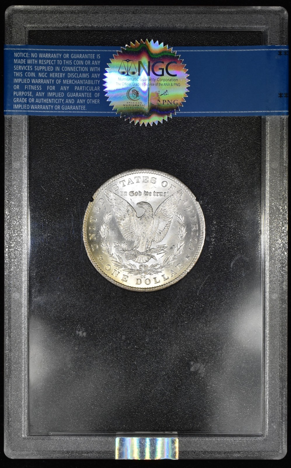 1884-CC $1 GSA MORGAN SILVER DOLLAR ✪ NGC MS-65 ✪ CARSON CITY COIN 011 ◢TRUSTED◣