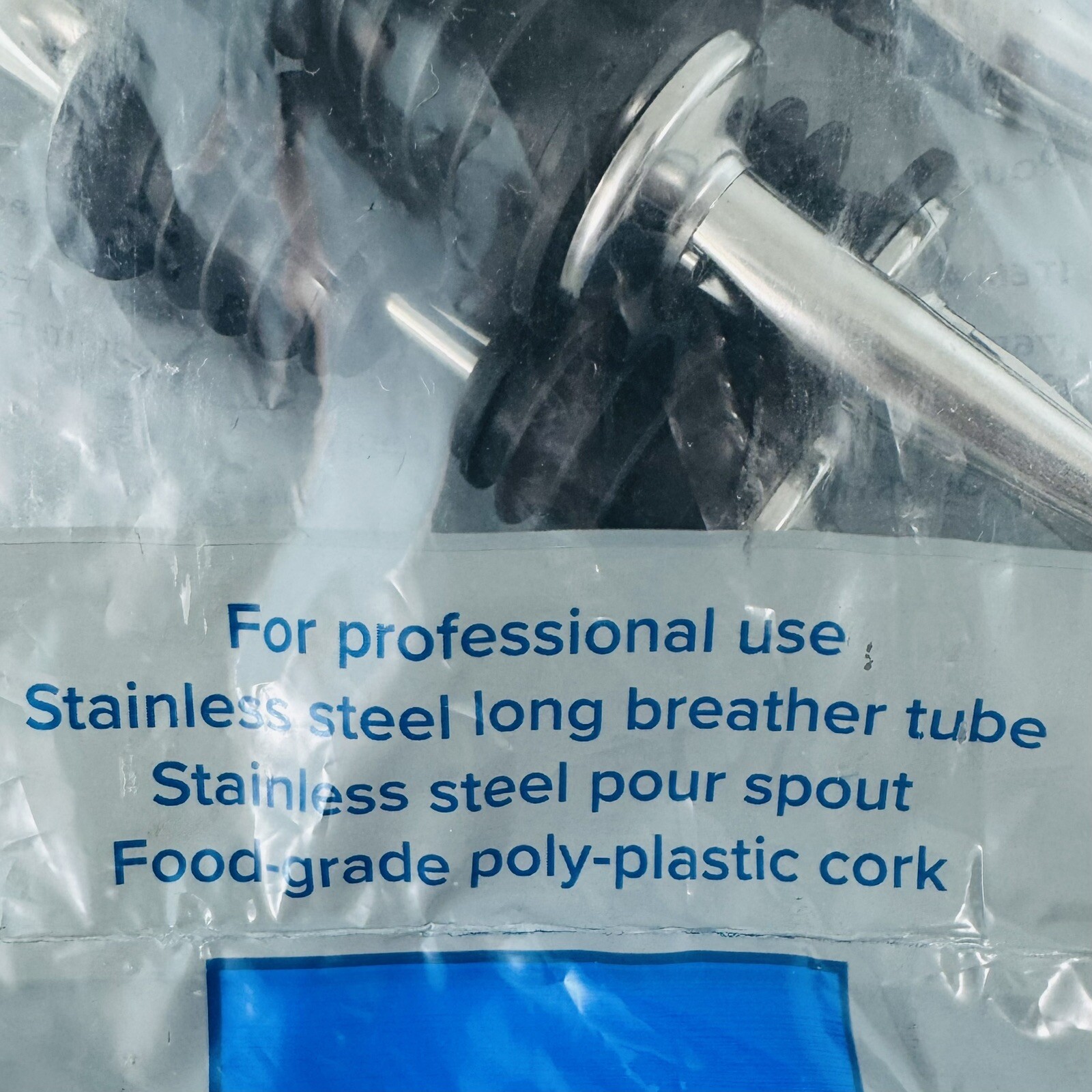 Stainless Steel Classic Bottle Pourers W/Tapered Spout 12 Pack Pourer