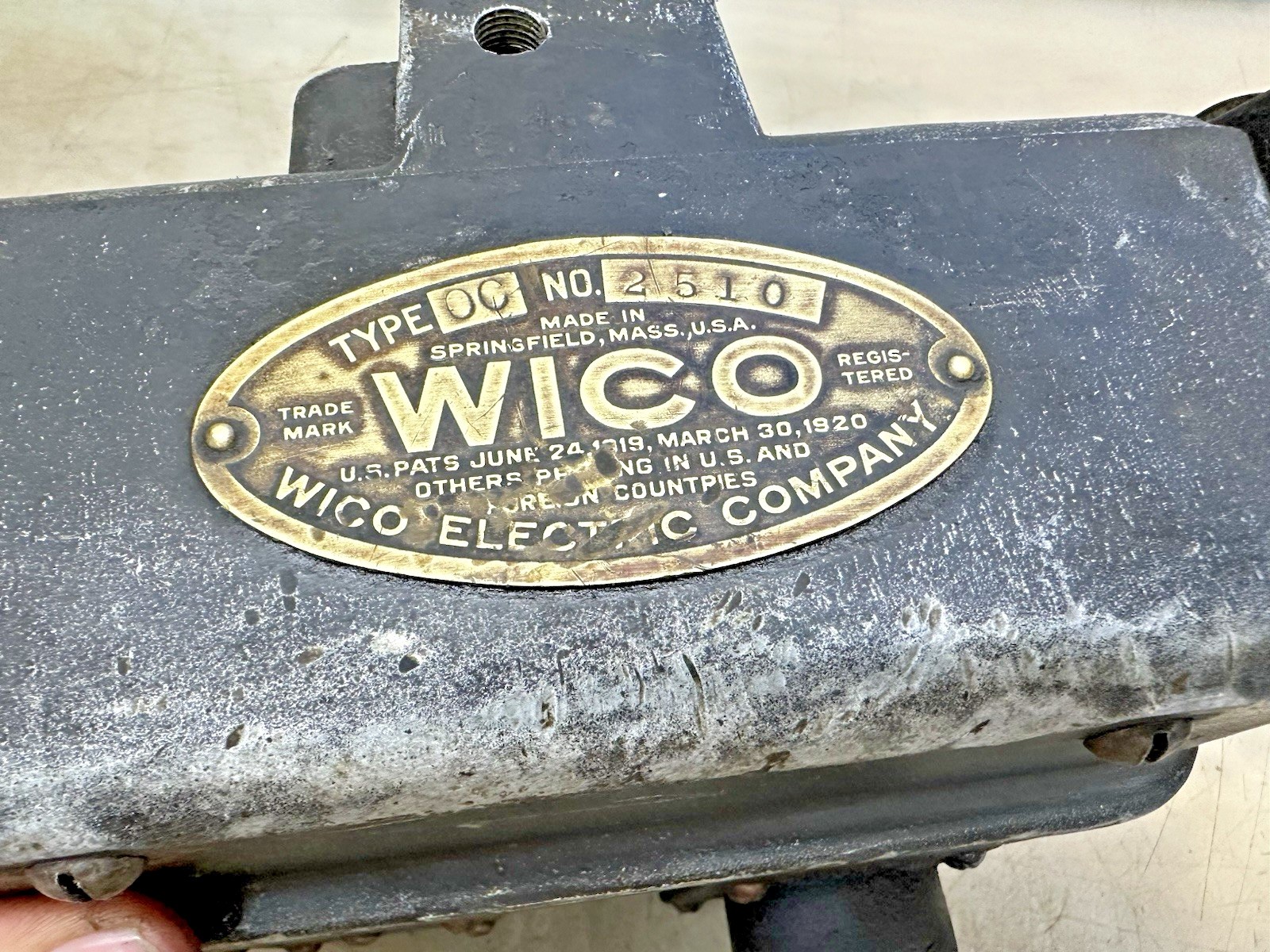 Wico Oc Magneto Ser # 2510 Oil Field Hit & Miss Old Gas Engine