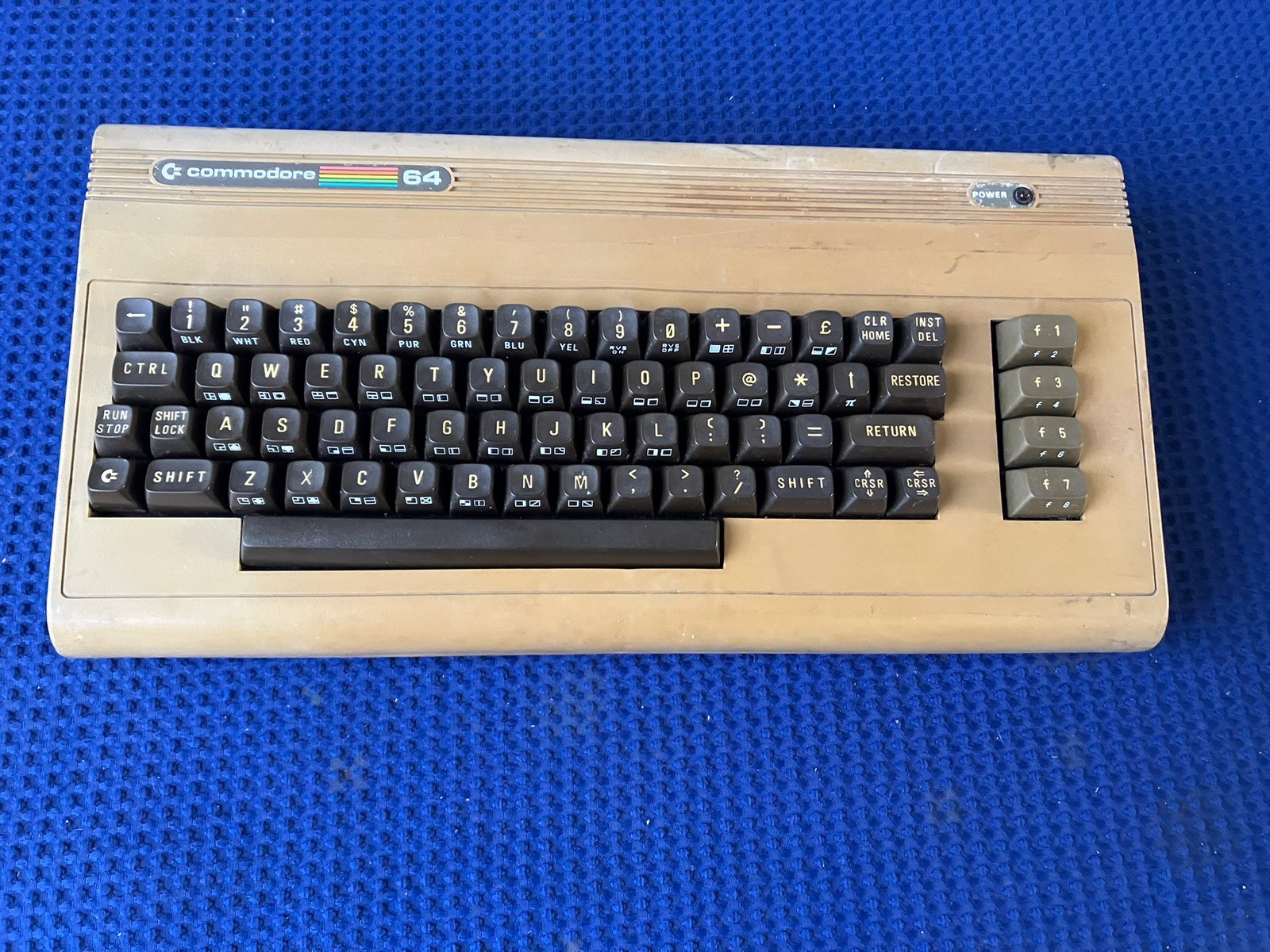 Vintage Commodore 64 Computer Not Working For Parts Or Repair.