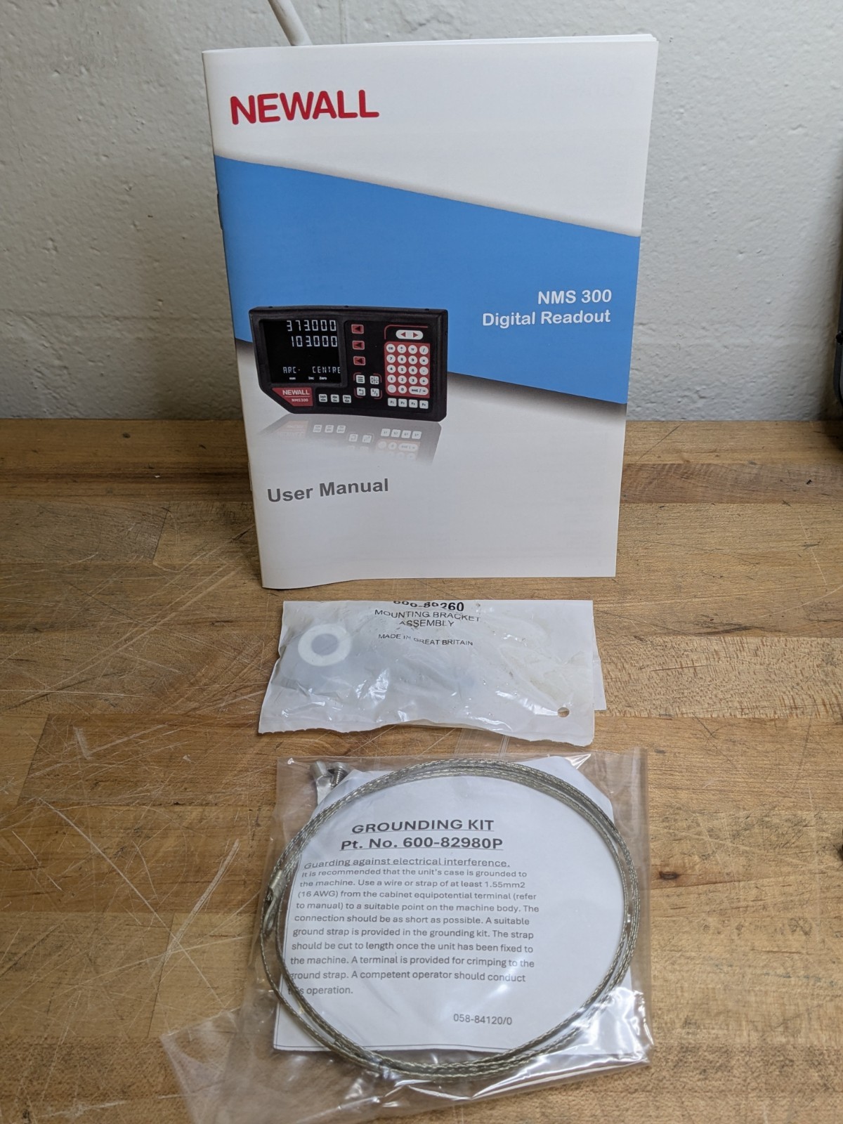 Newall NMS300 Digital Readout 2-Axis DRO Display Kit NMS30200S001