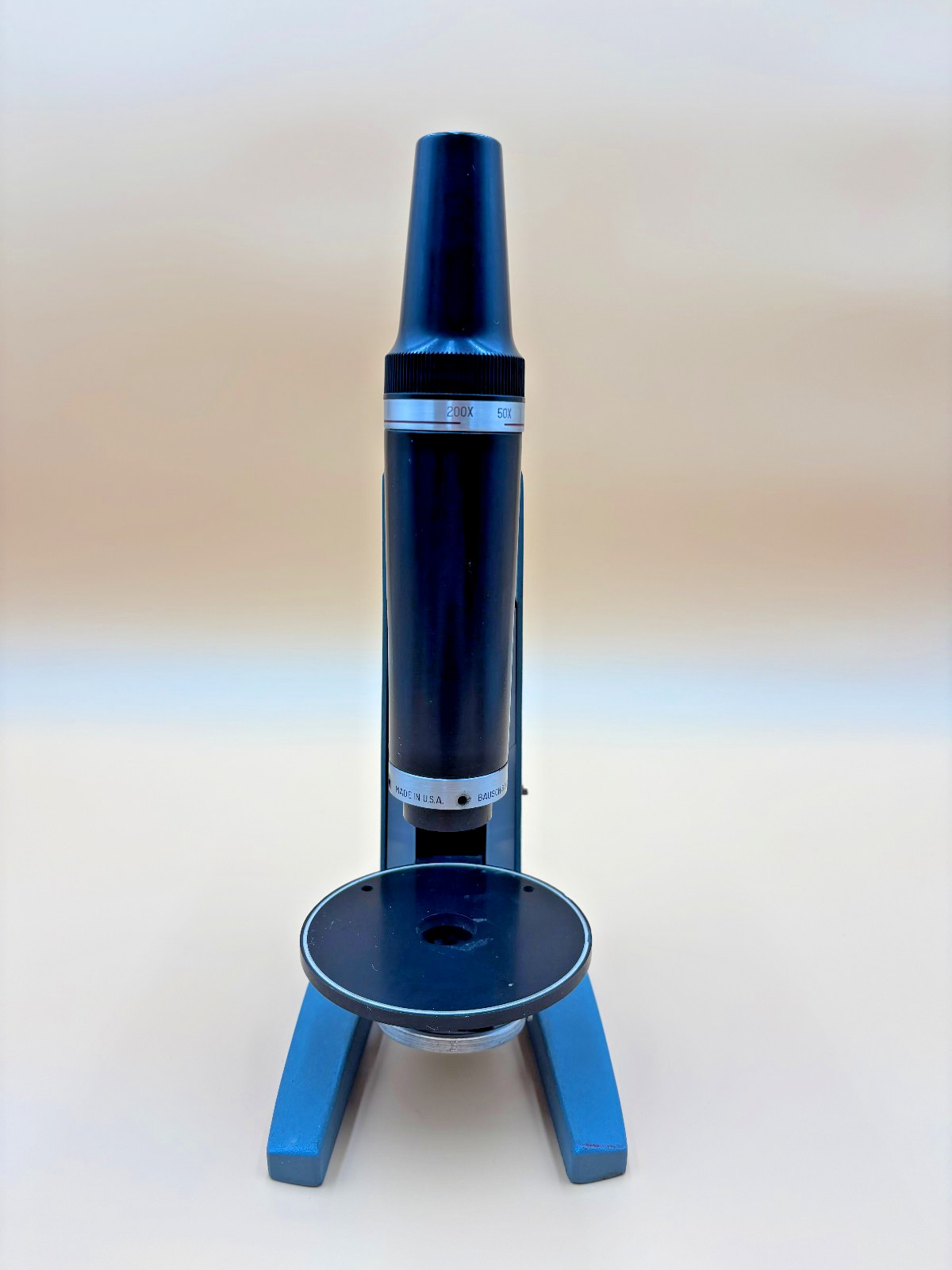 Vintage Bausch And Lomb Microscope Made in USA Scientific Lab Equipment