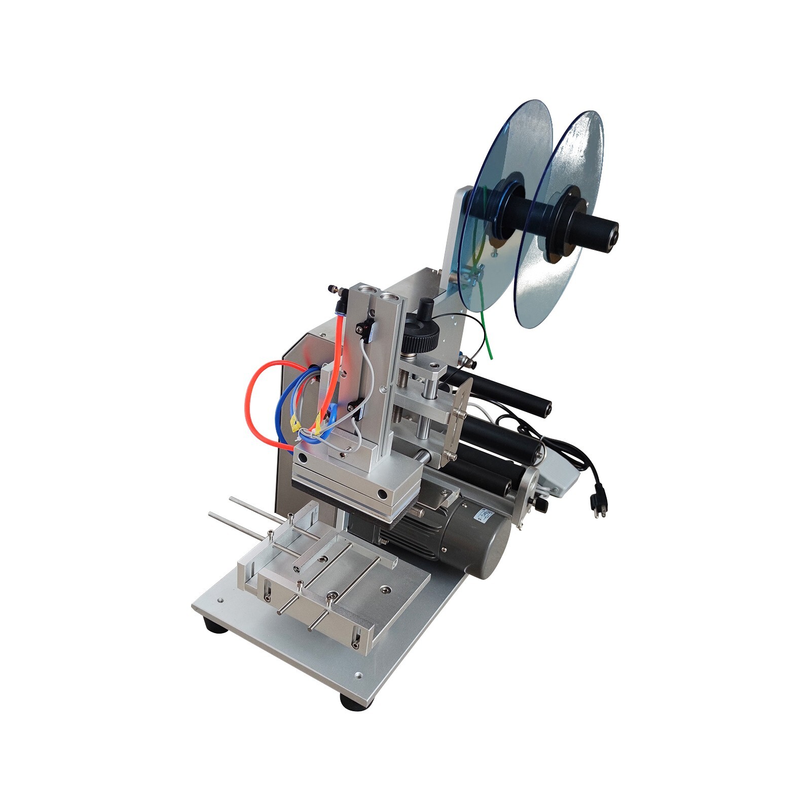 Semi-Auto Plane Labeling Machine Flat Surface Labeler Label Applicator Machine