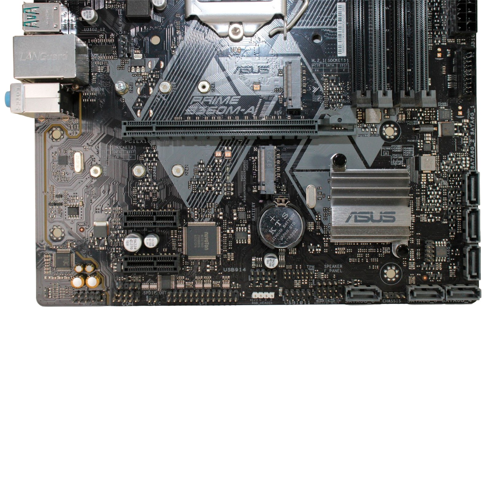 ASUS Prime B360M-A LGA 1151 mATX Motherboard w/ i7-8700 CPU No RAM & I/O Shield
