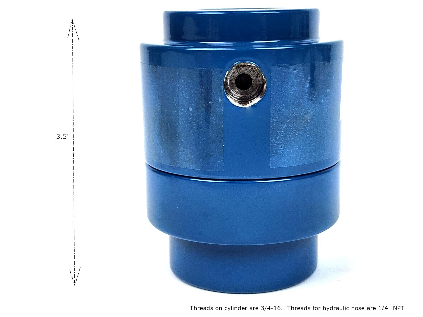 Cylinder Ram Head (3.5" height) for TEMCo TH0004 Hydraulic Knockout Punch Driver