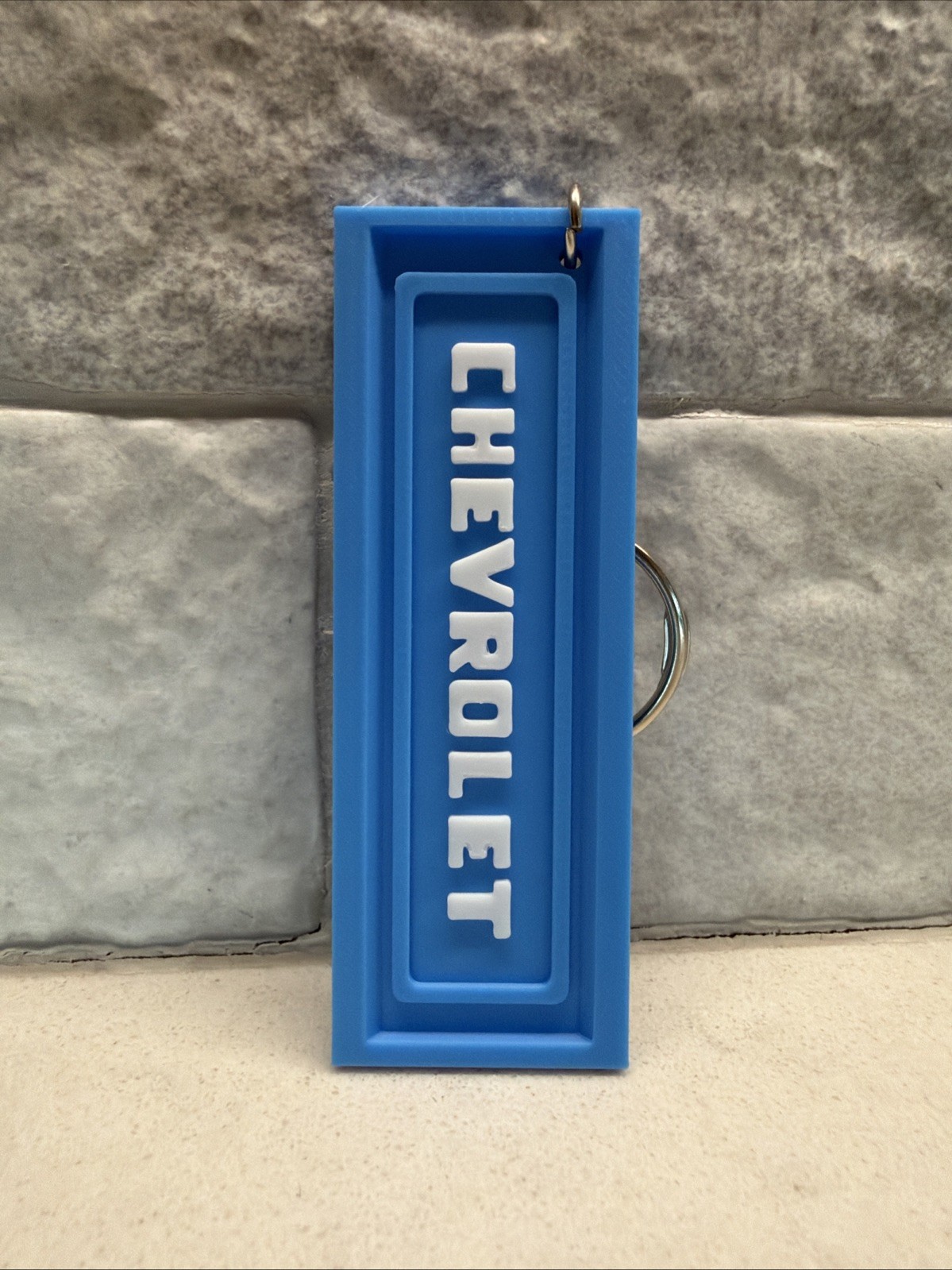 Classic Chevrolet Tailgate Keychain