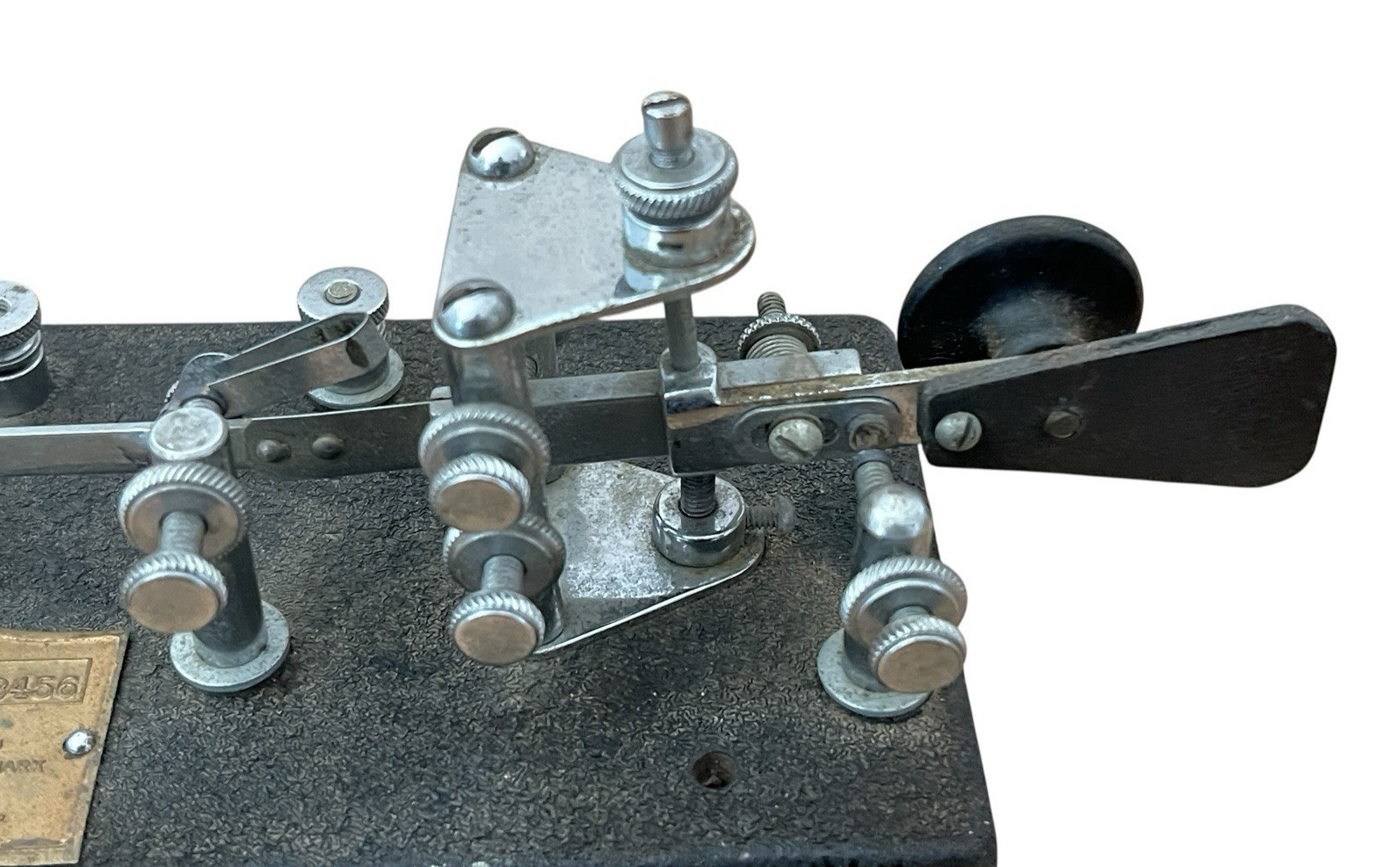 Vibroplex Champion Bug Morse Code Telegraph Key SN 148456 Ham Radio 1939-40s