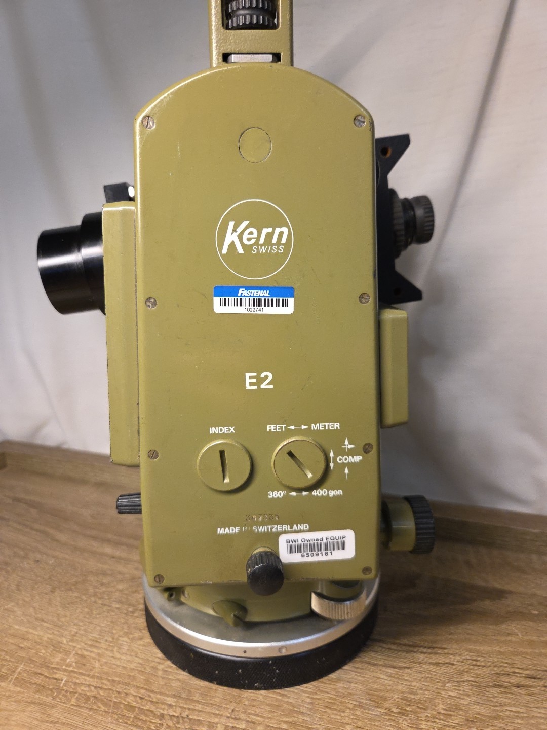 Theodolite Kern Swiss E2 Vintage Kern's Precision Surveyor Alignment Instrument