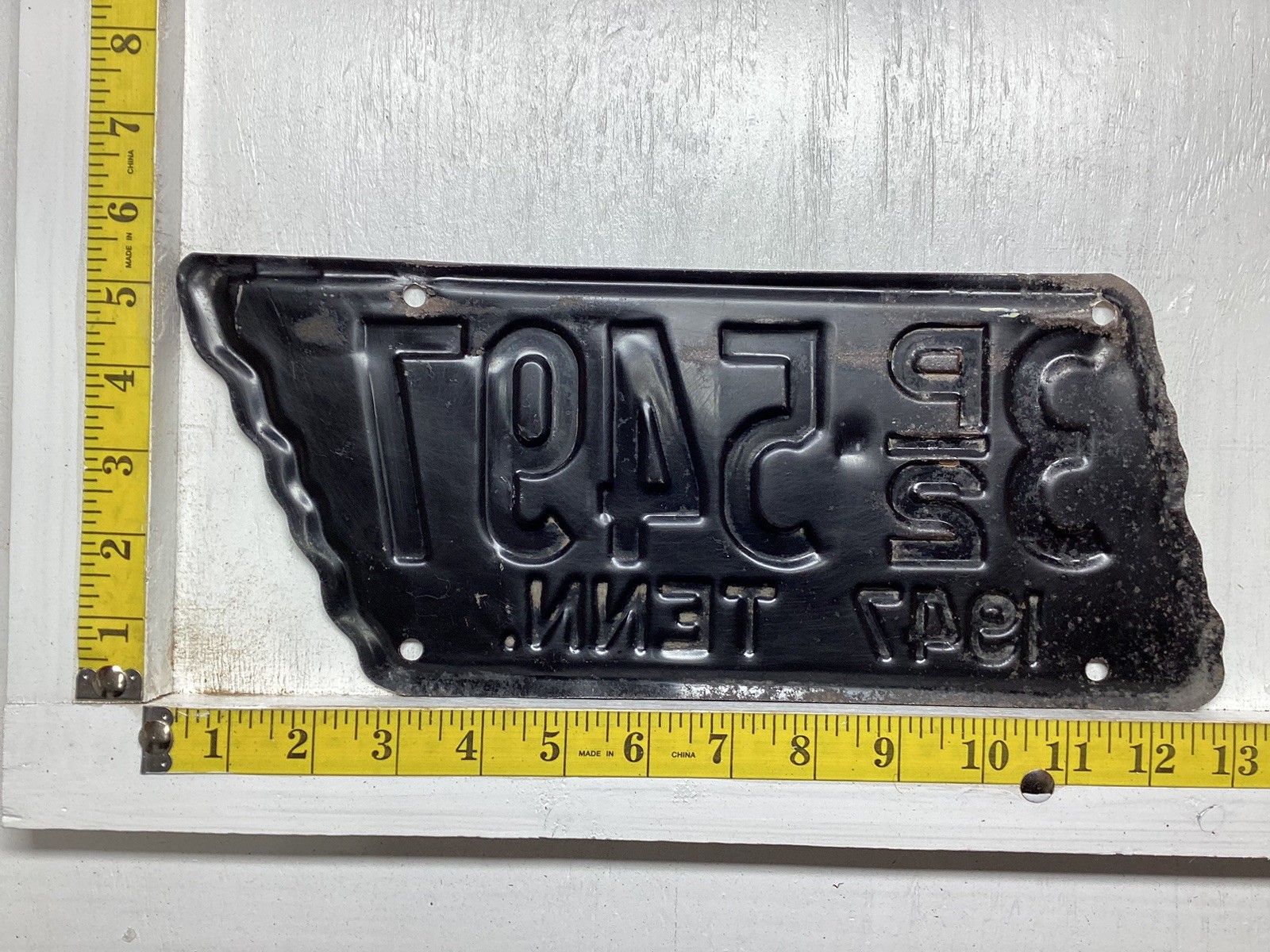 1947 Tennessee License Plate