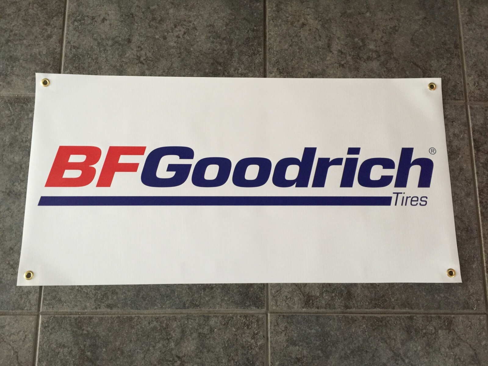BF Goodrich Tires banner sign shop garage racing off road prerunner baja track