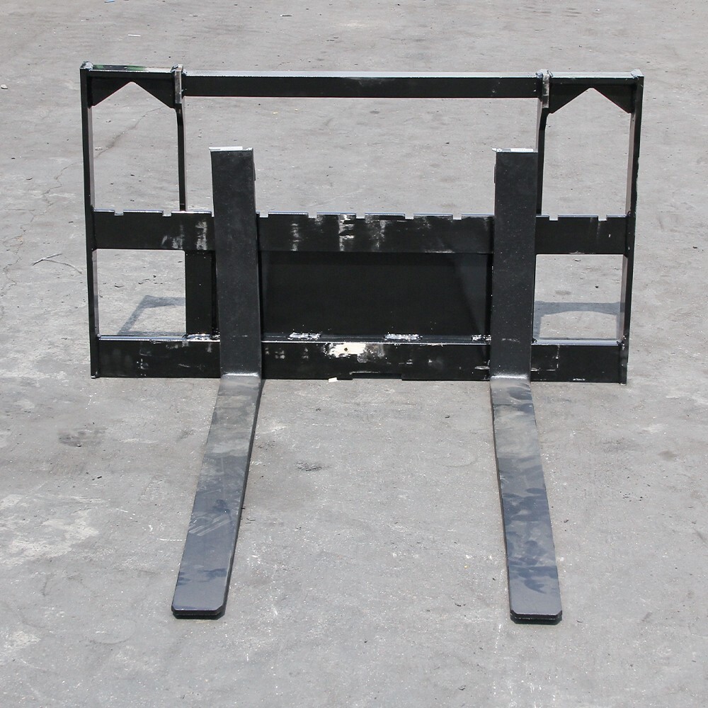 Free Shipping 40" Skid Steer Pallet Fork Quick Connect for Skid Steer Loaders