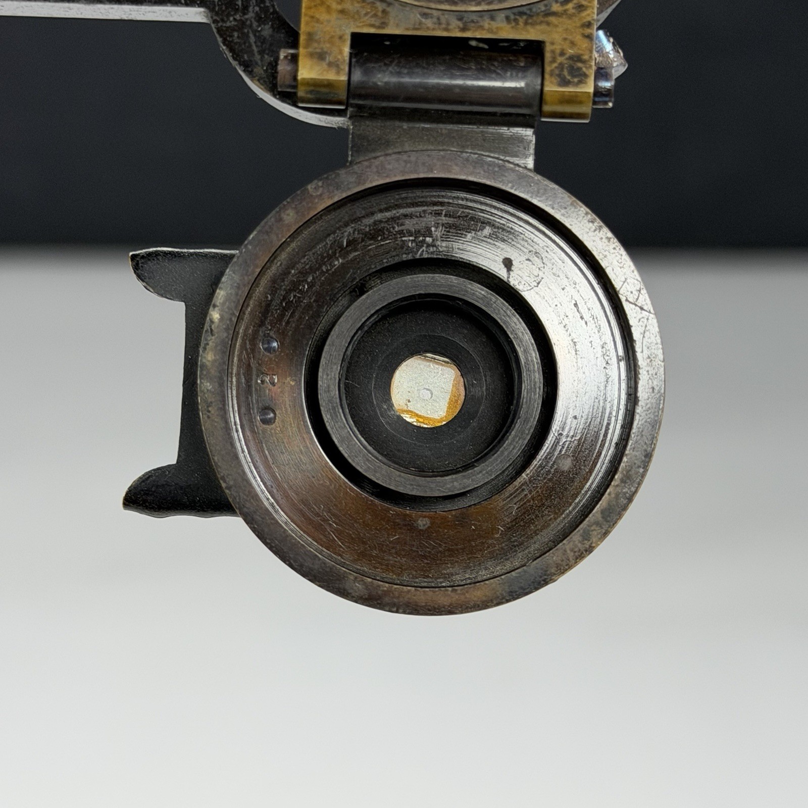 Vintage Carl Zeiss Jena Microscope Camera Lucida Abbe's Drawing w/Case