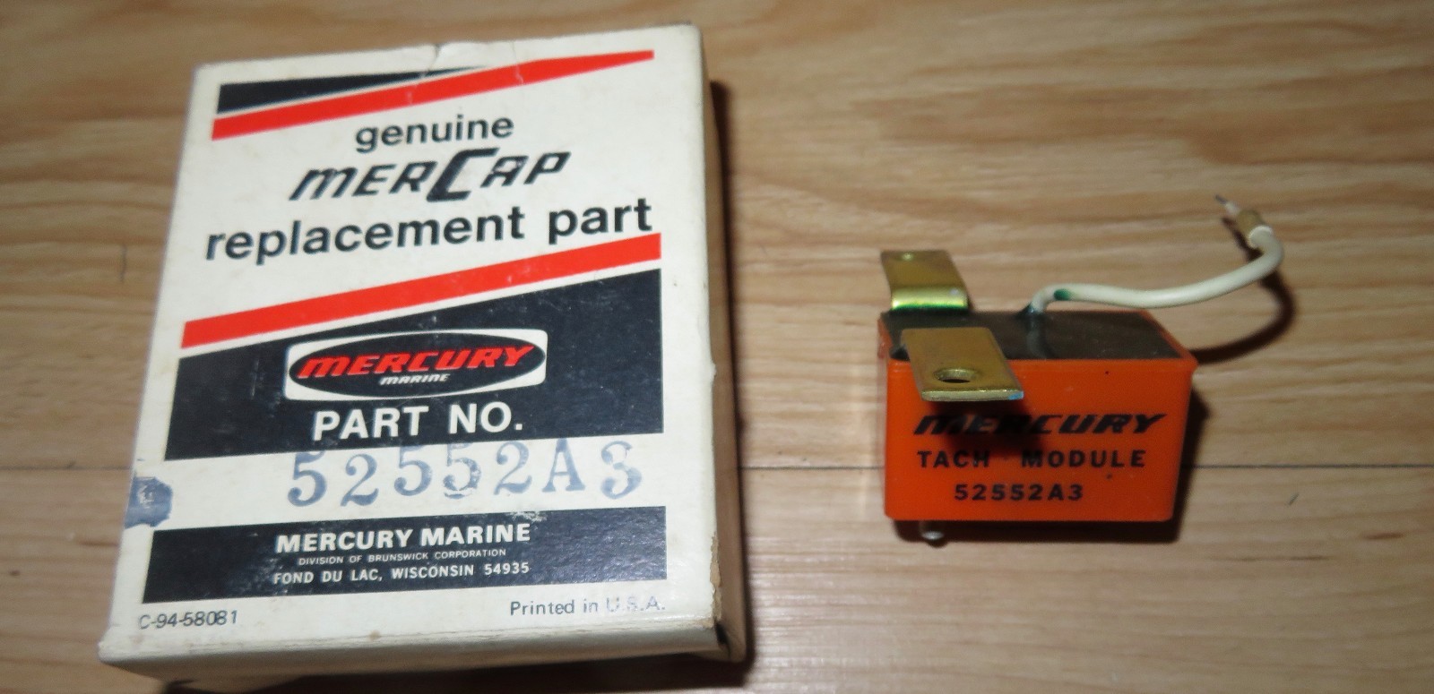 NOS 1971-1975 Mercury Tachometer Tach Module 52552A3