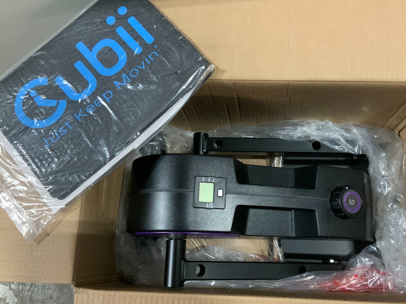 CUBII JR2 F3B2 Compact Seated Elliptical Purple