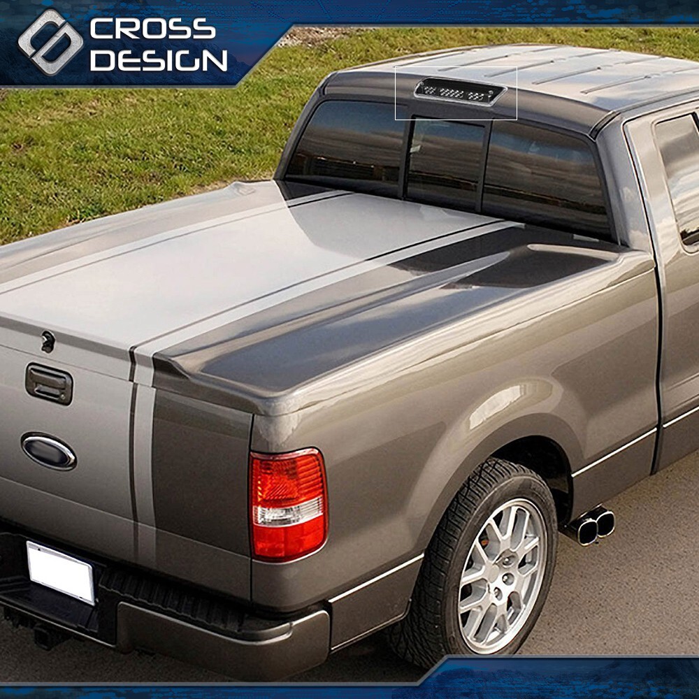 Fit For 2004-2008 Ford F-150 4.6L 5.4L Black LED 3rd Rear Brake Light Cargo Lamp