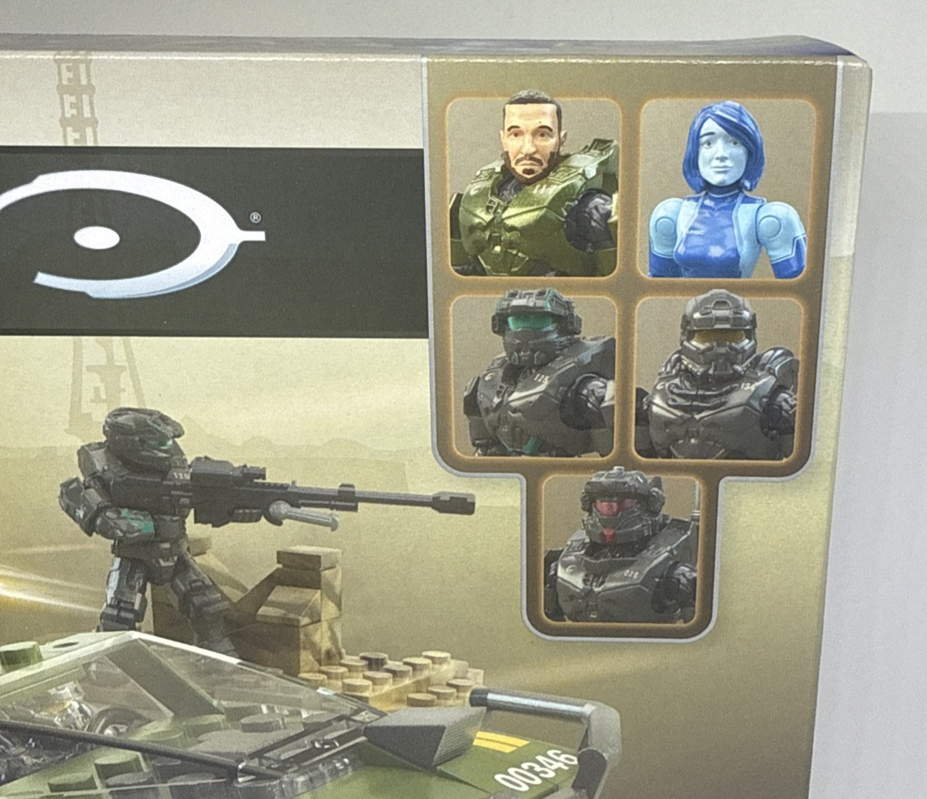 Mega Construx Halo FLEETCOM WARTHOG with 5 Figures 462 pcs Spartan Chief HNC57