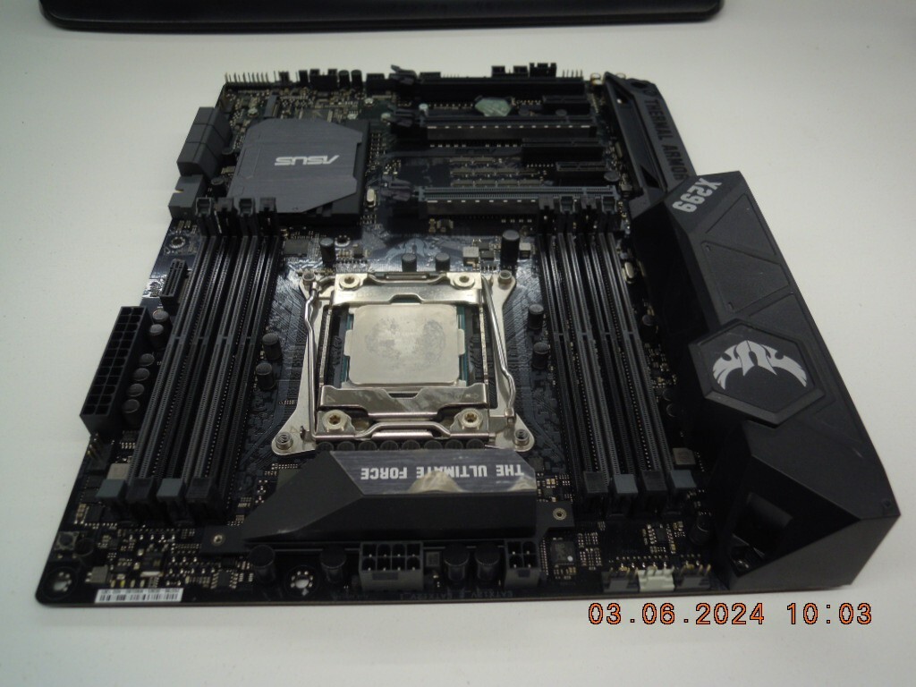 ASUS TUF X299 MARK 2 LGA2066 DDR4 Motherboard & i7-7820X *Latest BIOS * WINS 11