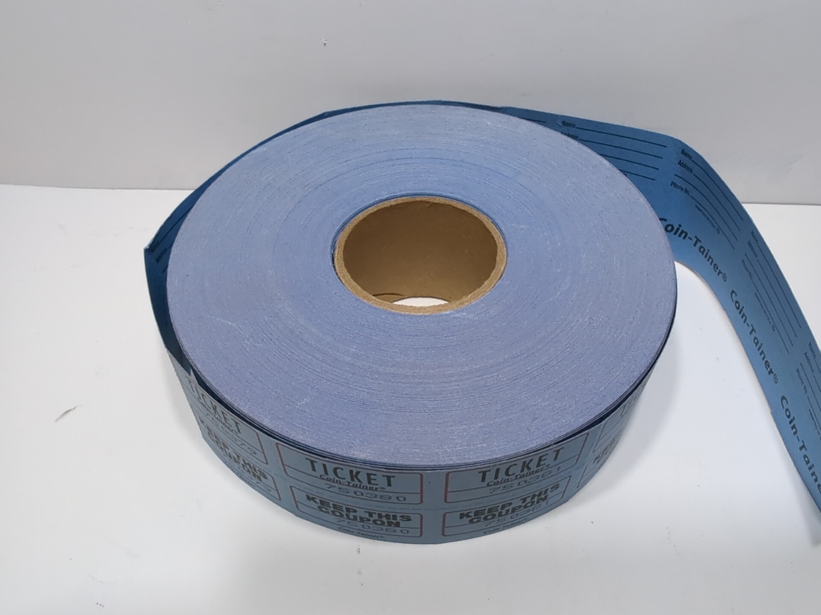 ✨Coin-Tainer✨ Double Ticket Drawing Keep Coupon Carnival Fair Festival Raffl