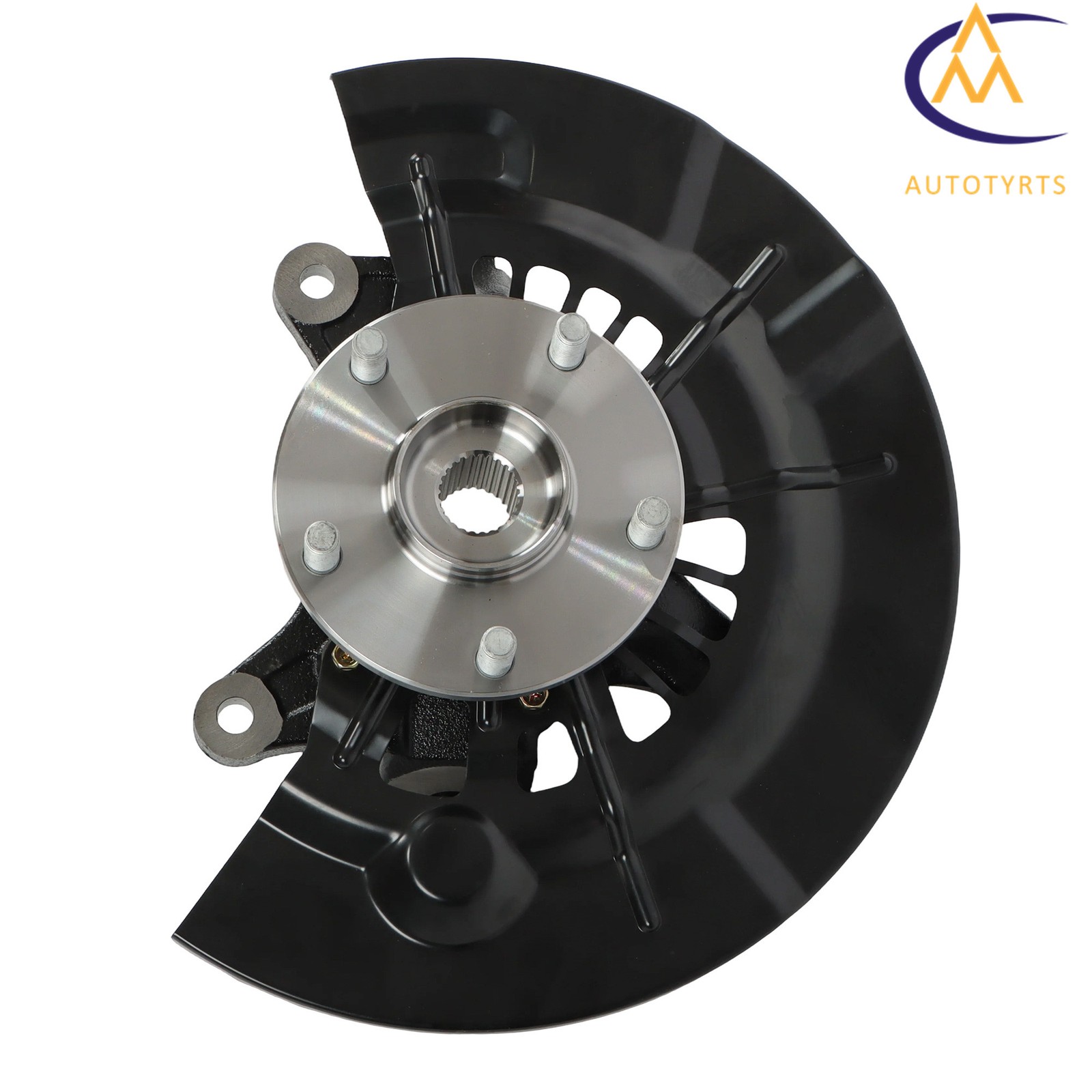 Front Left Steering Knuckle+Wheel Hub Bearing For Toyota Camry 2012 2013 - 2017