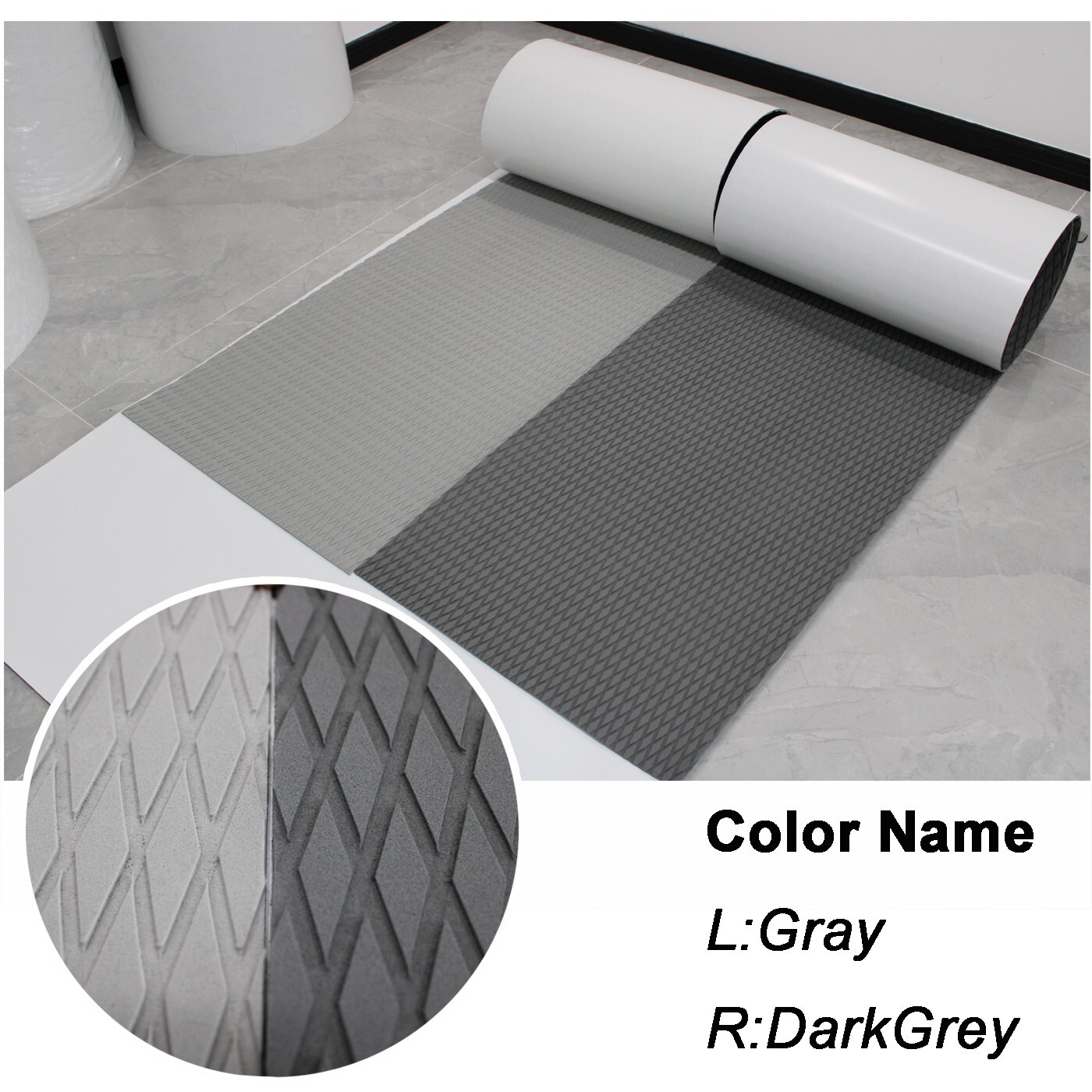 SUP Stand Up Paddle Board Traction Pad Anti-skid Deck Grip Mat for Kayak Jetski