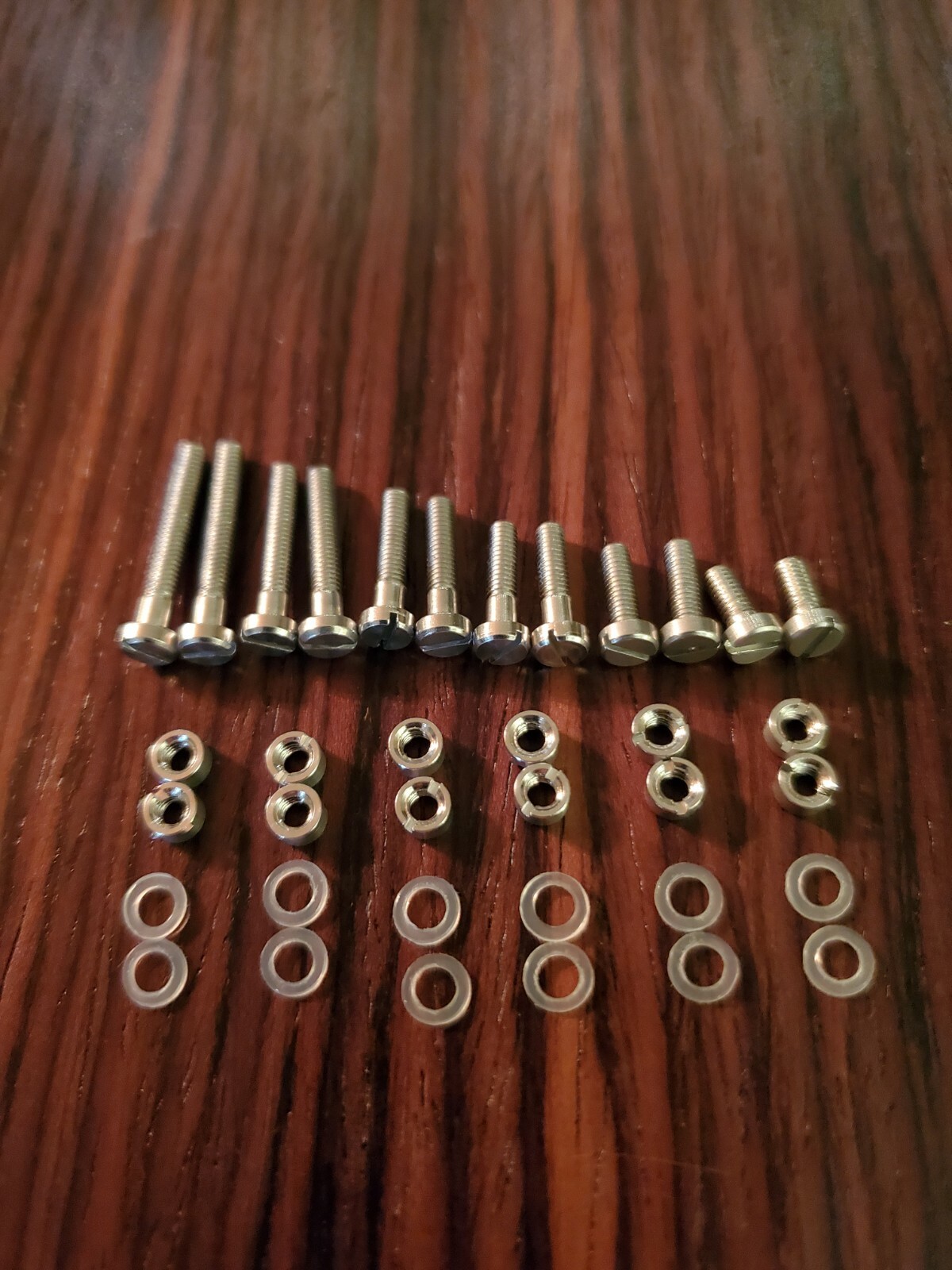 Aluminum Headshell Phono Cartridge Mounting Screws 36 Piece Set Turntable