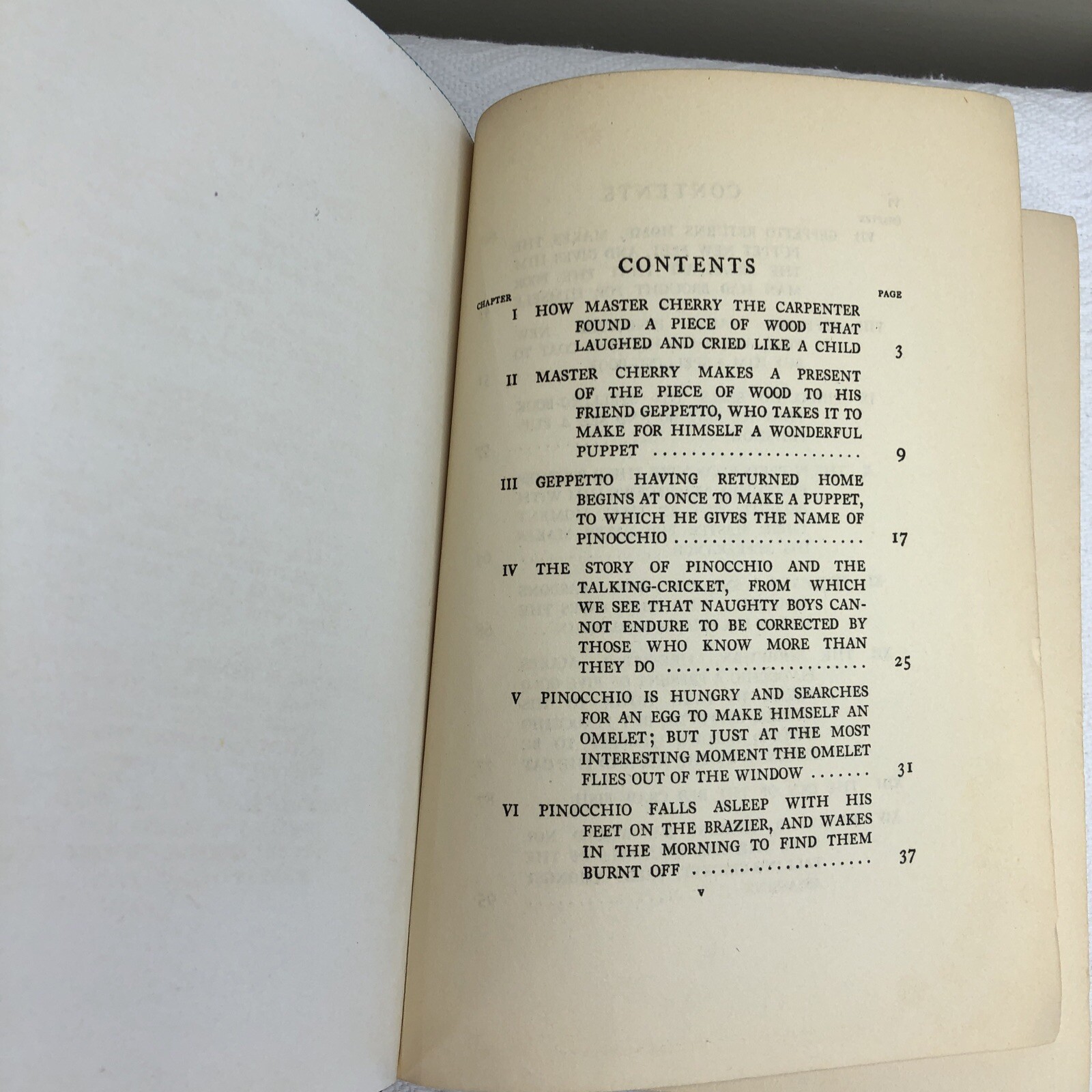 PINOCCHIO C. Collodi VTG Color Illustrated Maud & Miska Petersham 1932 HC