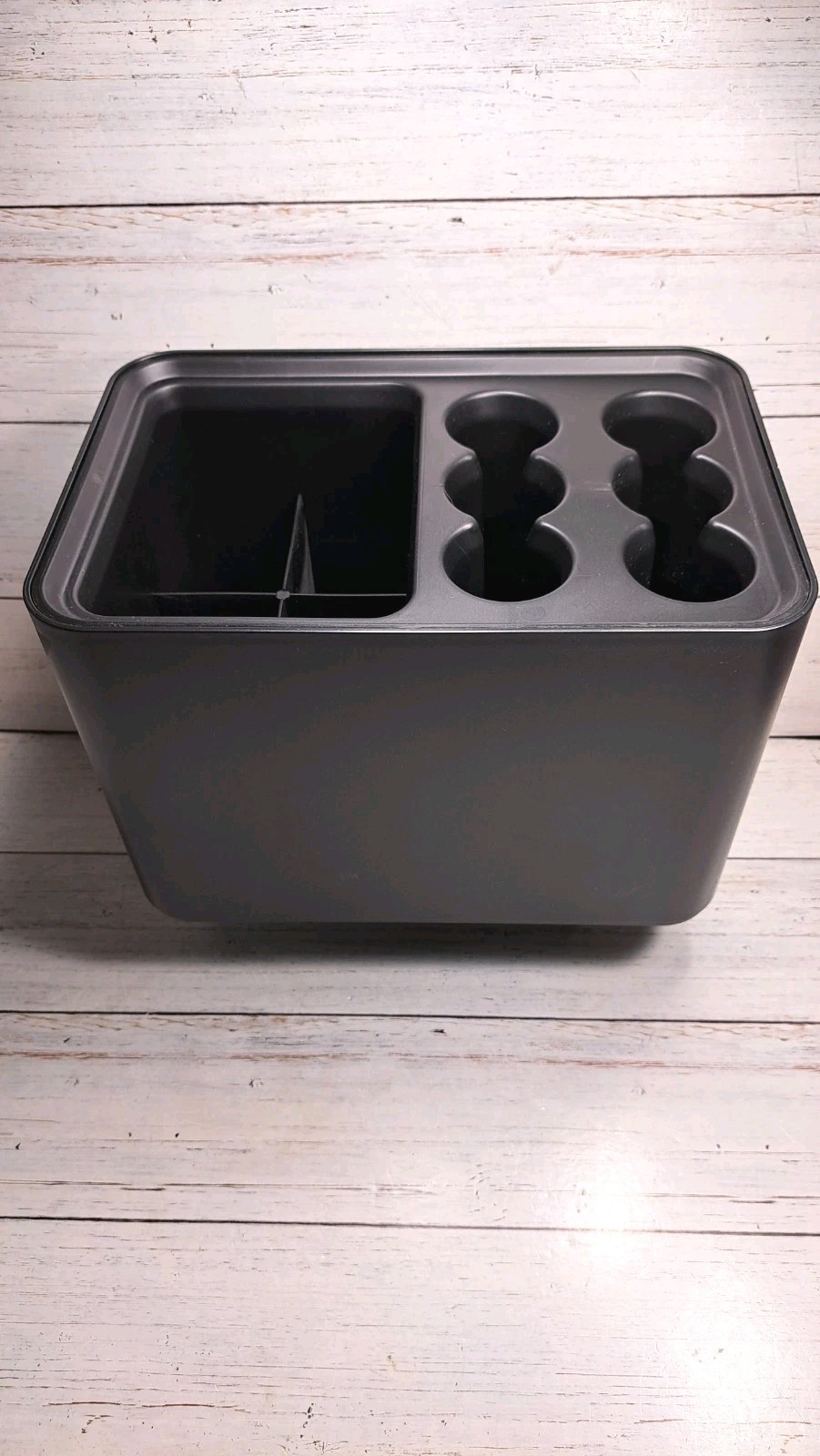 Black Umbrella Stand, Entryway Umbrella Organizer, Compact and Efficient with...