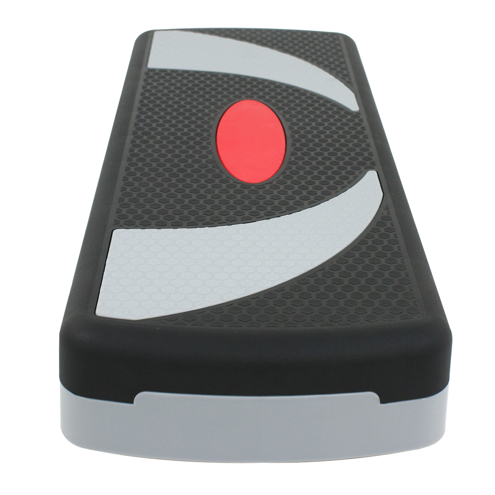 31" Aerobic Step Platform Exercise Stepper Workout Step Adjust 4"-6"-8" w/Risers