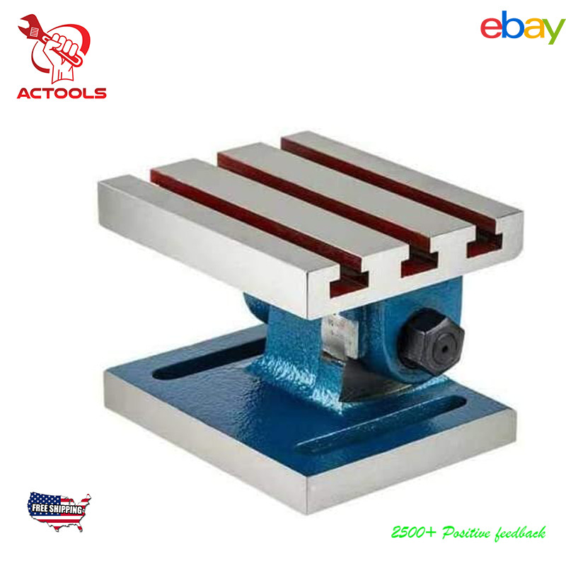 Adjustable Swivel Angle Plate Manufactured From High Grade Casting 10" x 12" USA