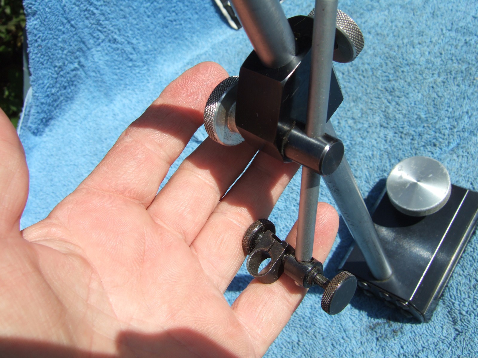 MURKENS USED SURFACE GAGE MG-1 VINTAGE INSPECTION TOOL SURFACE GRINDER CLEAN 2A