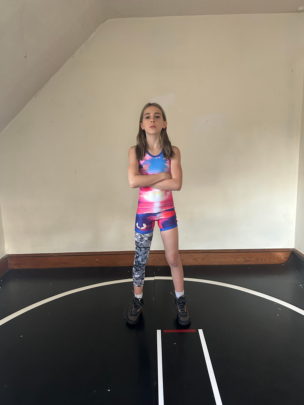 Athena Wrestling - Sunrise Womens/Girls Singlet