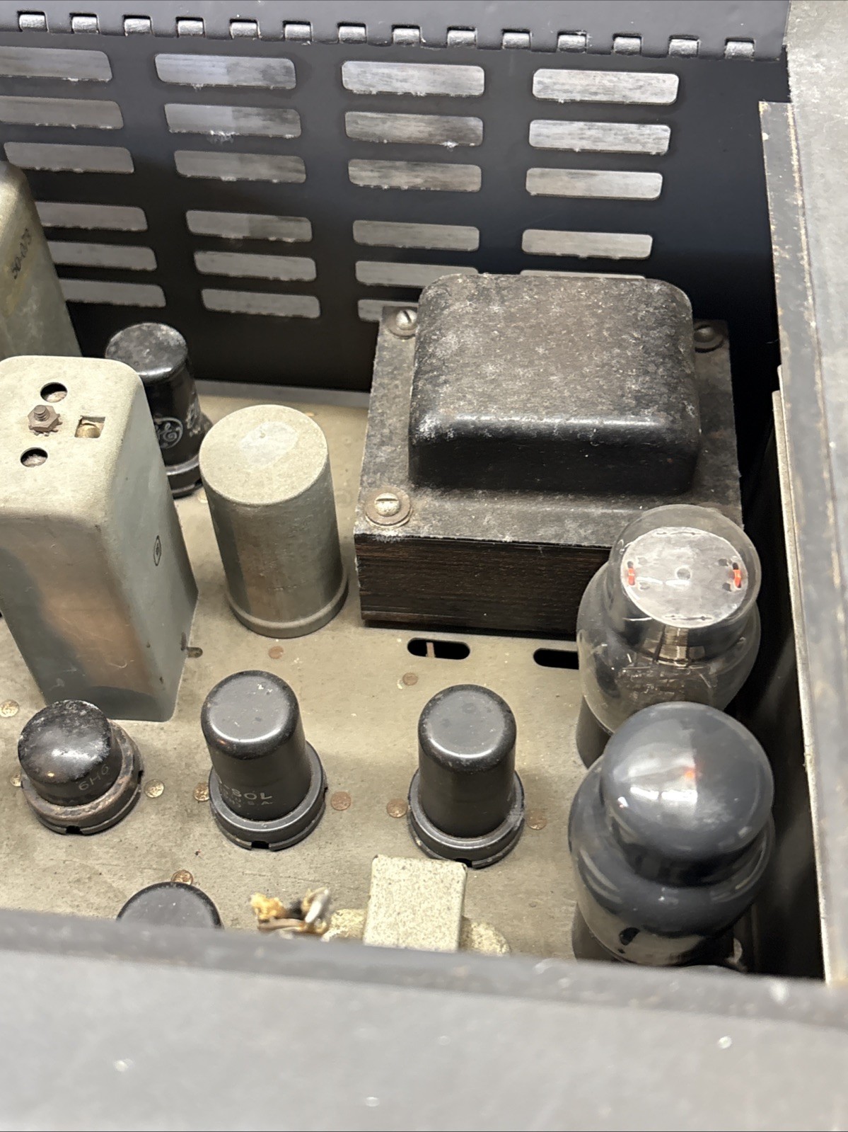 Hallicrafters SX-25 Super Defiant HF Communications Tube Receiver Works