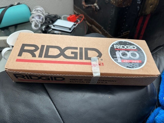 Ridgid 100th Year Anniversary Edition 12" Pipe Wrench New!!!!