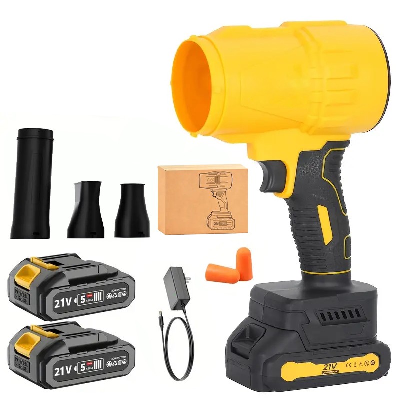 Electric Cordless Leaf Blower Handheld Portable Dust Cleaning Tool Lightweight