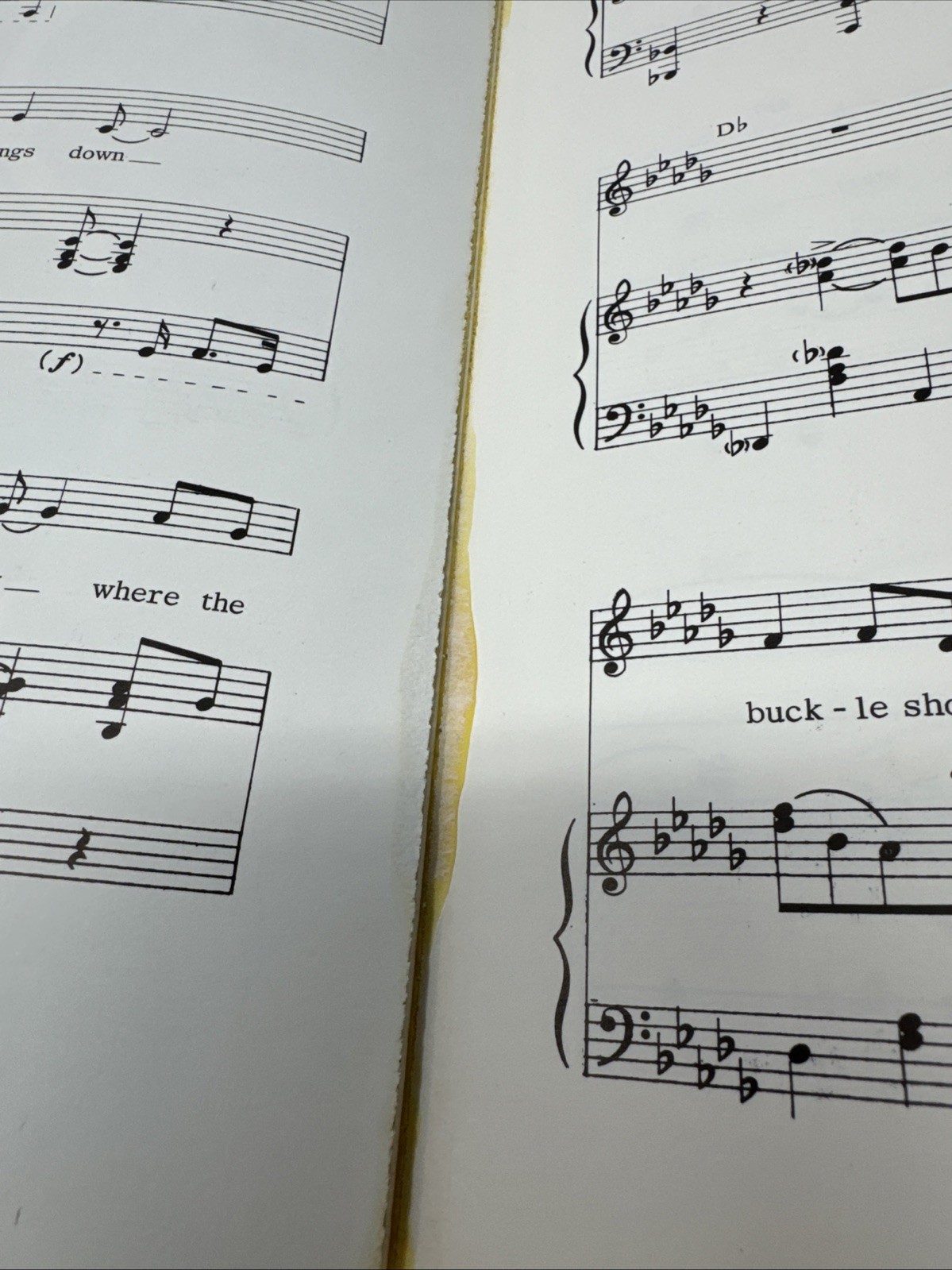 Chicago Vocal Selection Sheet Music Vintage 1975 Opening Night Performance