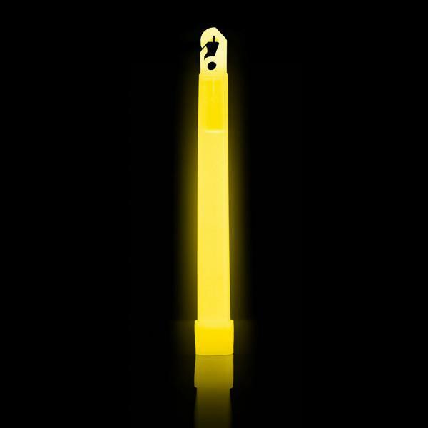 Cyalume 6" Tactical ChemLight - YELLOW, 12 Hour (10 Pack)