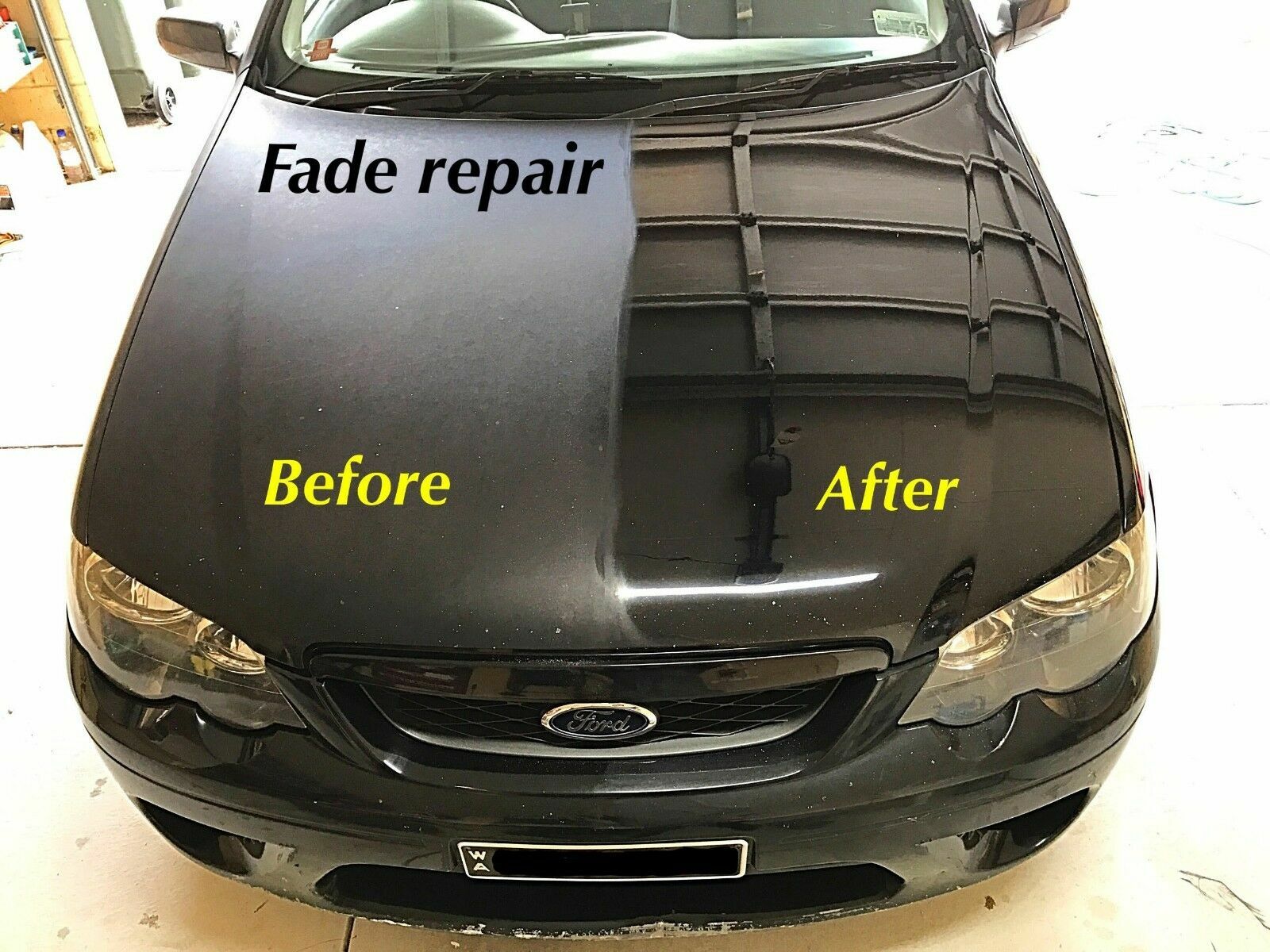 Black Car Color Wax Scratch Remover Carnauba Polish motorcycle Boat RV 10oz HS