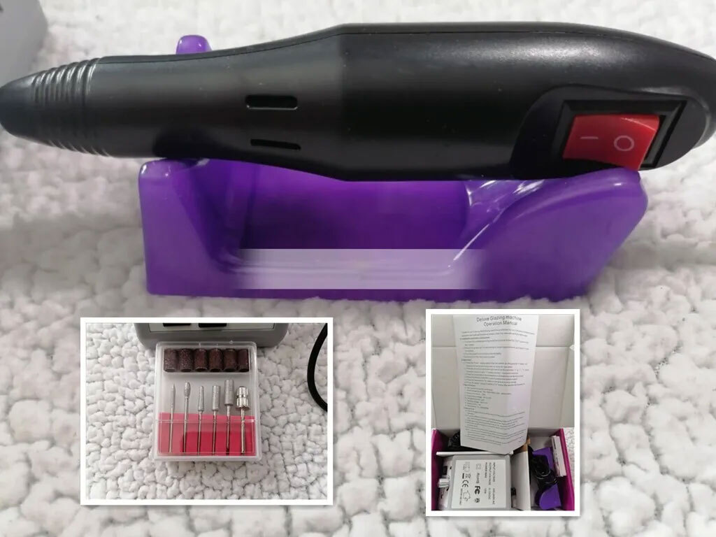 PROFESSIONAL ELECTRIC NAIL FILE DRILL Manicure Tool Pedicure Machine Set kit